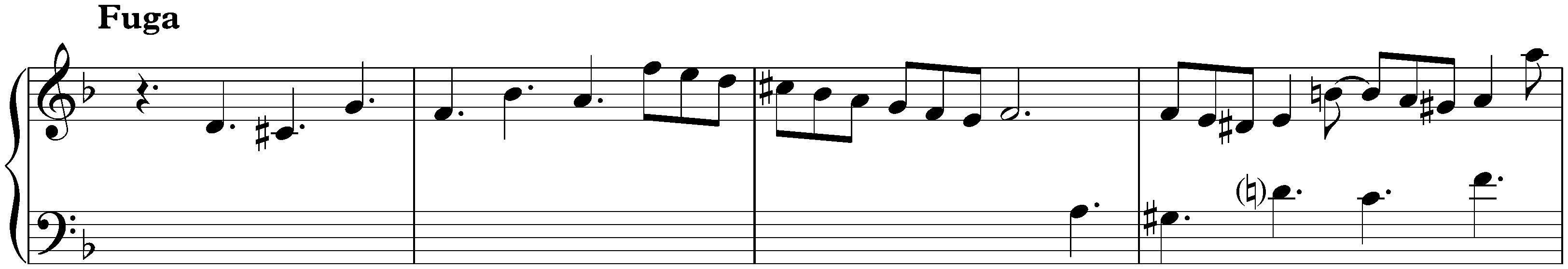Sonatas found in New York; 3. G minor