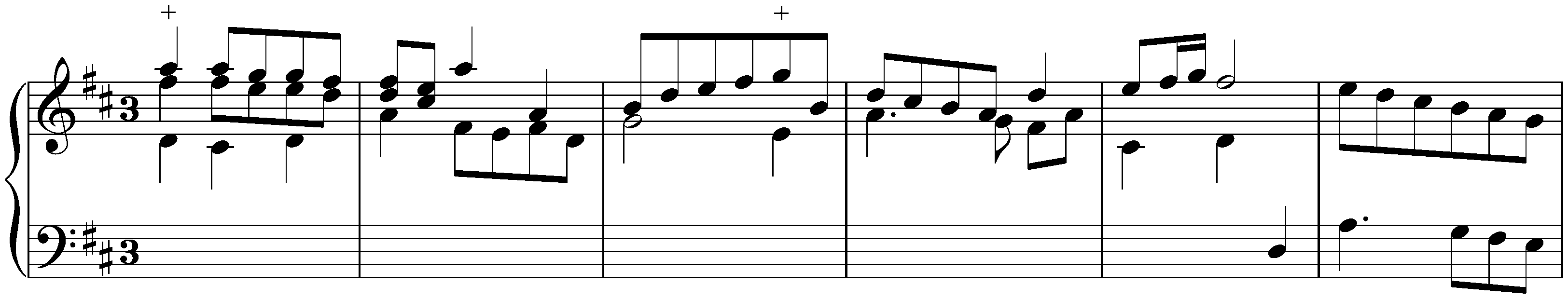 Sonatas found in Paris; 1. D major