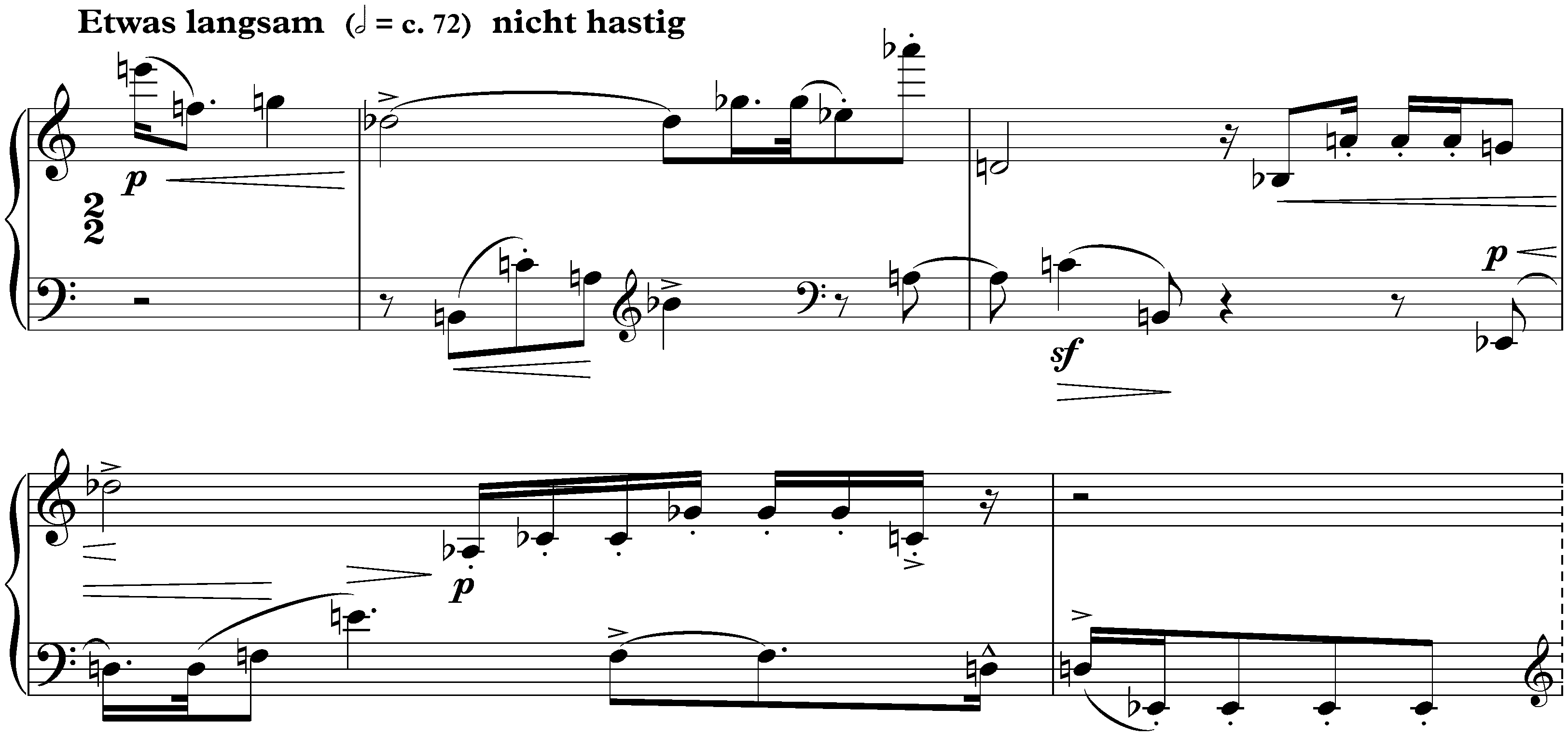 Suite, op. 25; 2. Gavotte
