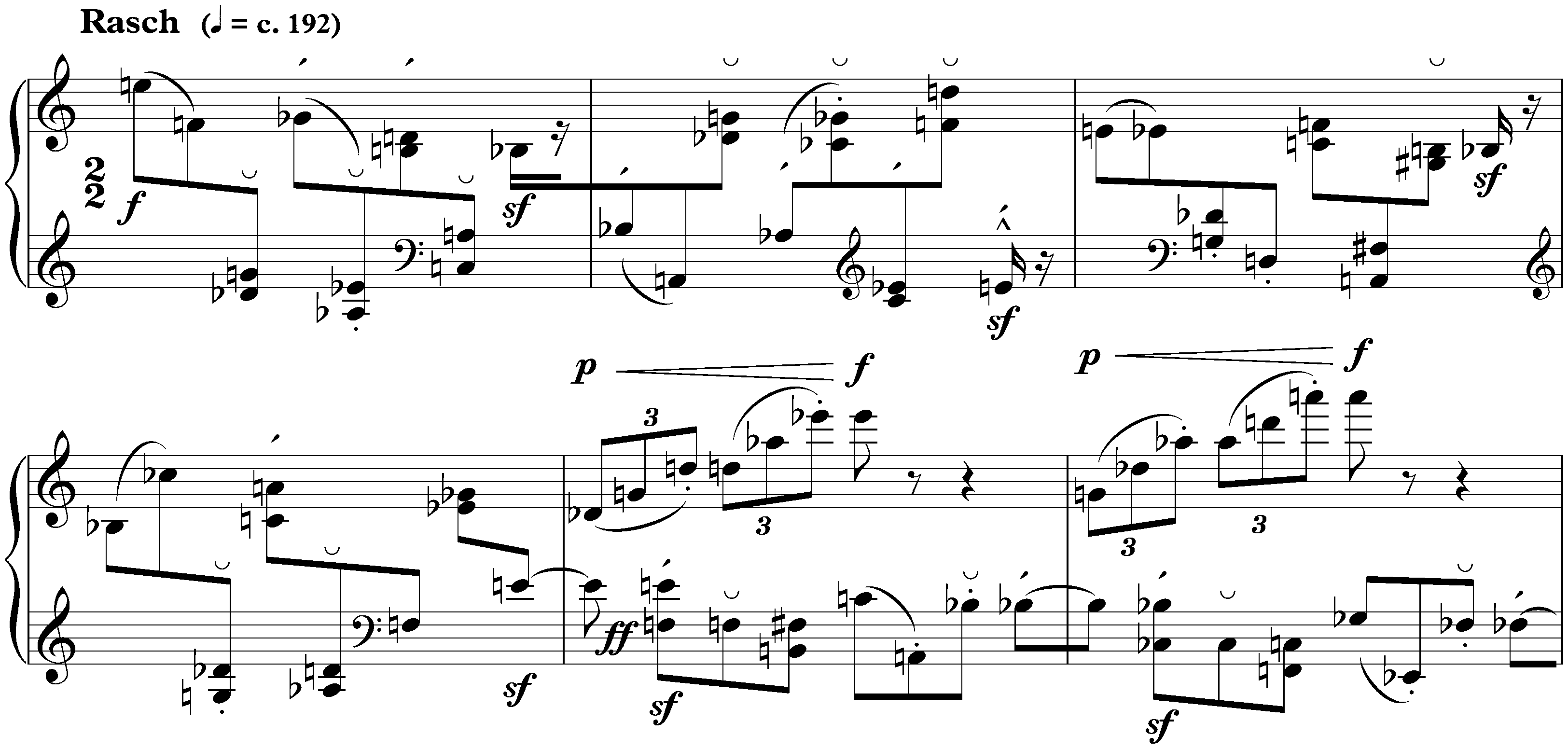 Suite, op. 25; 6. Gigue