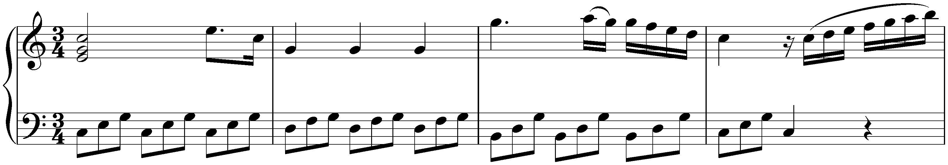 Allegro and Minuet, D Anh. I, 11; 2. Minuet in C major