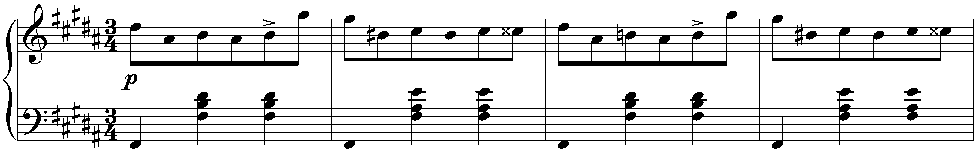 Twelve deutsche Tänze, D 790; 9. B major