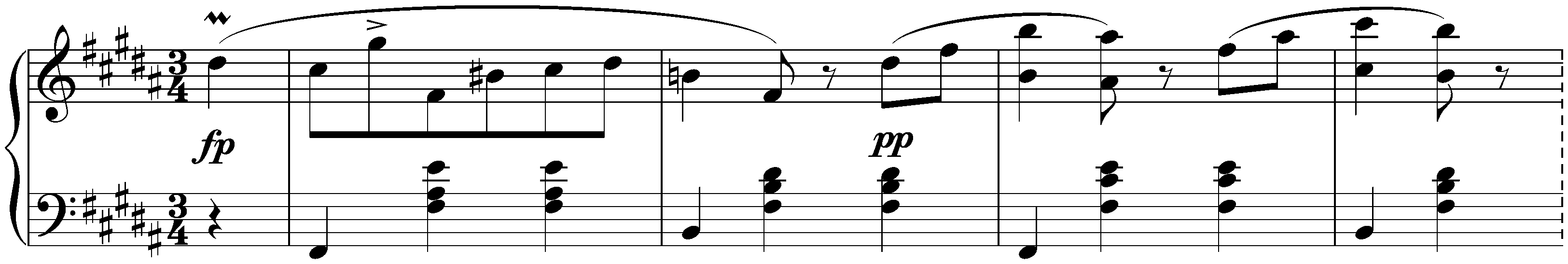 Twelve deutsche Tänze, D 790; 10. B major