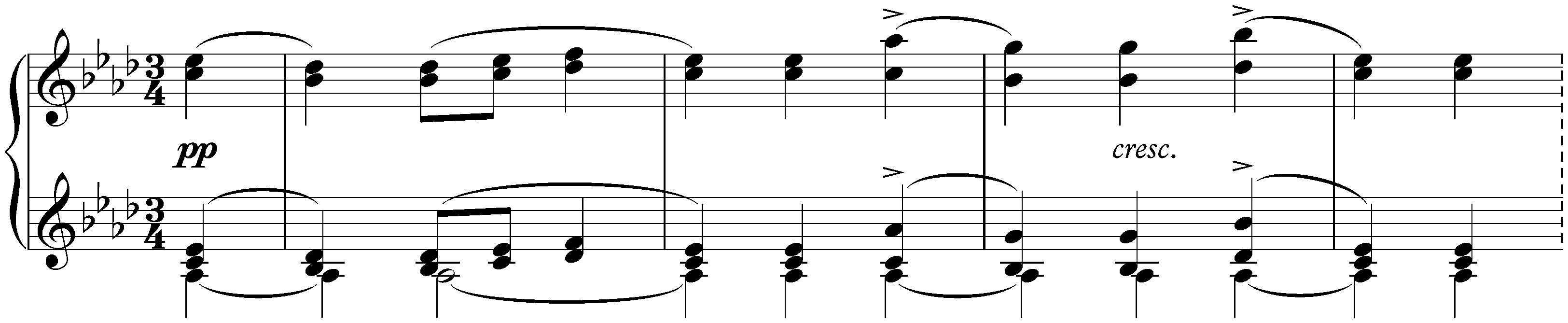 Six deutsche Tänze, D 820; 3. A-flat major