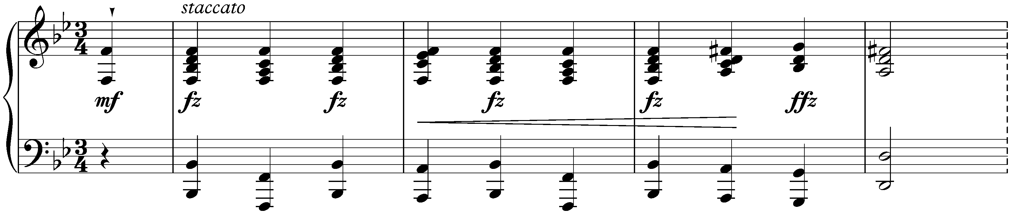 Six deutsche Tänze, D 820; 4. B-flat major