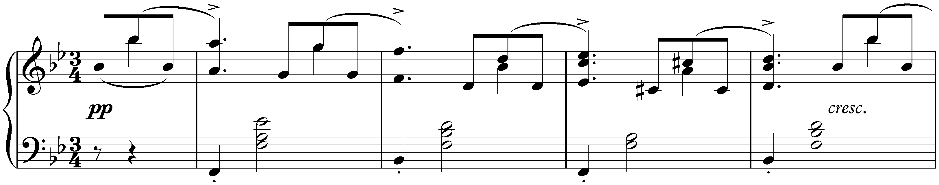 Six deutsche Tänze, D 820; 5. B-flat major