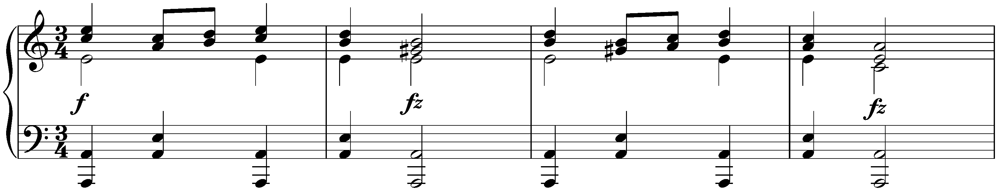 Three deutsche Tänze, D 971; 1. A minor