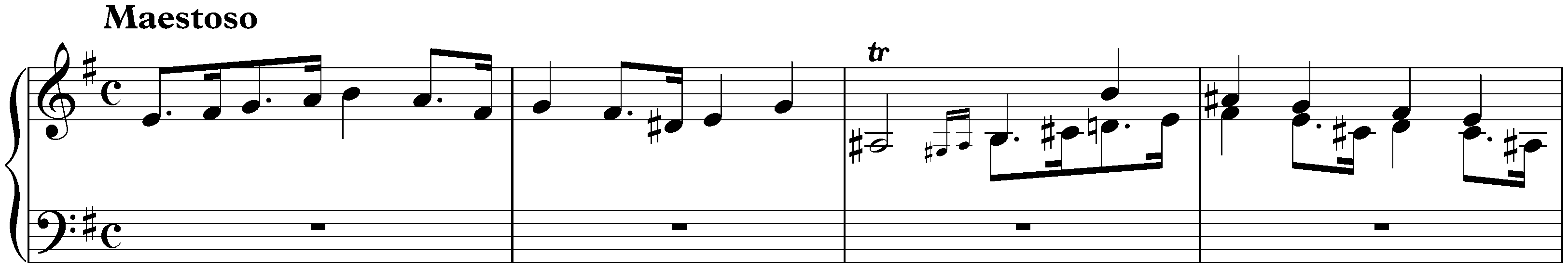 Fugue in E minor, D 71B