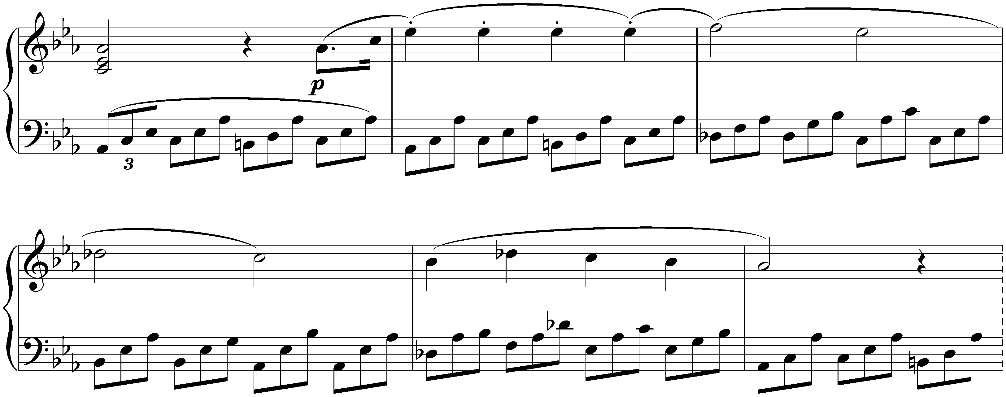 Four Impromptus, D 899; 1. C minor