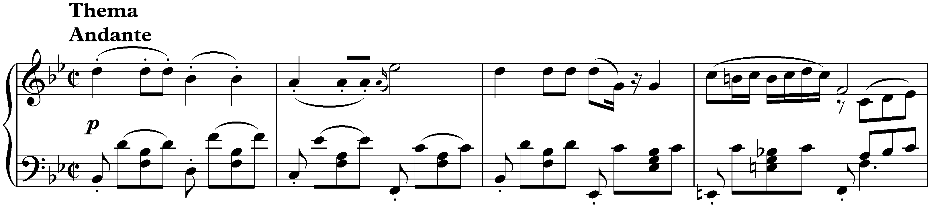Four Impromptus, D 935; 3. B-flat major
