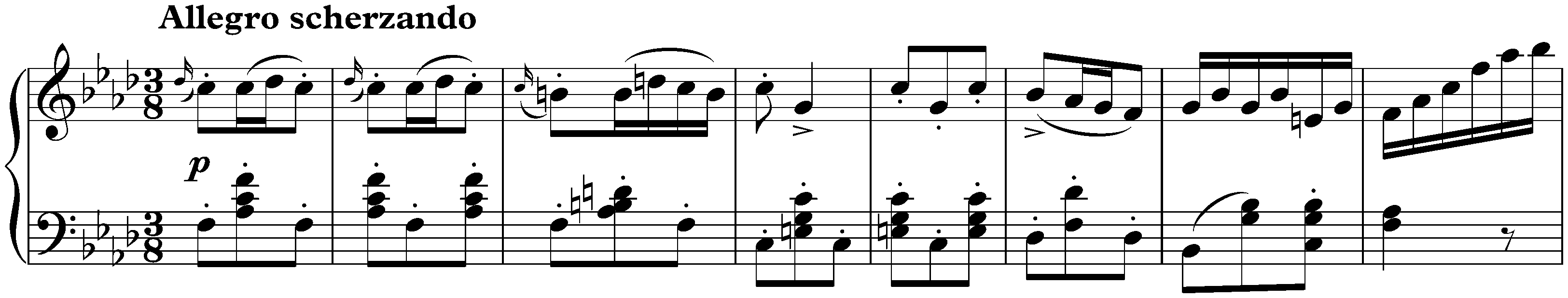 Four Impromptus, D 935; 4. F minor