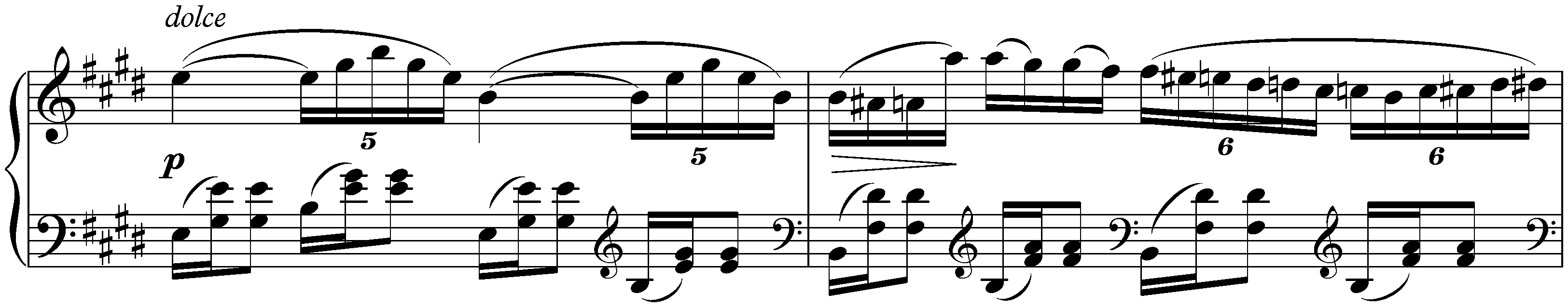 Fünf Klavierstücke, D 459; 5. Allegro patetico