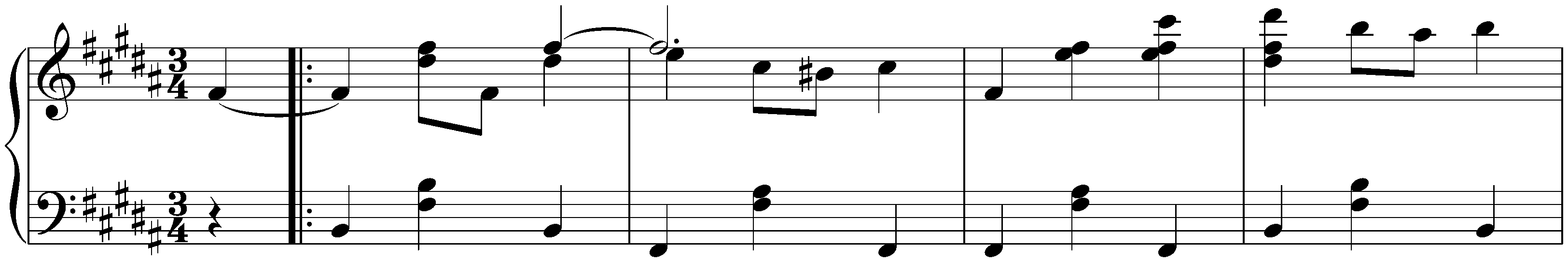Seventeen Ländler, D 366; 11. B major