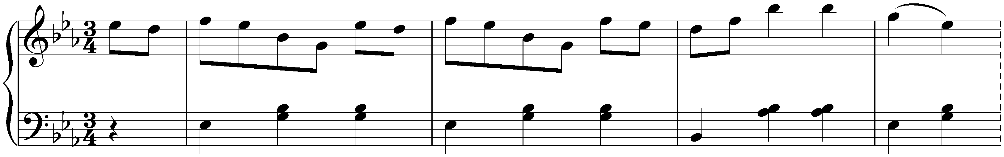 Two Ländler, D 980B; 2. E-flat major