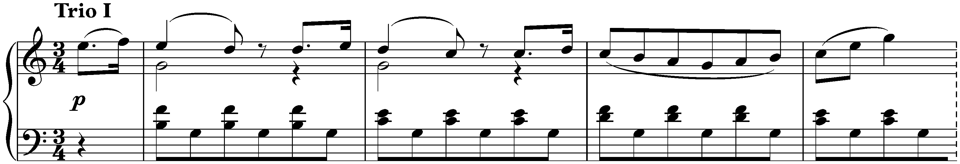 Three Minuets, D 380; 3. C major