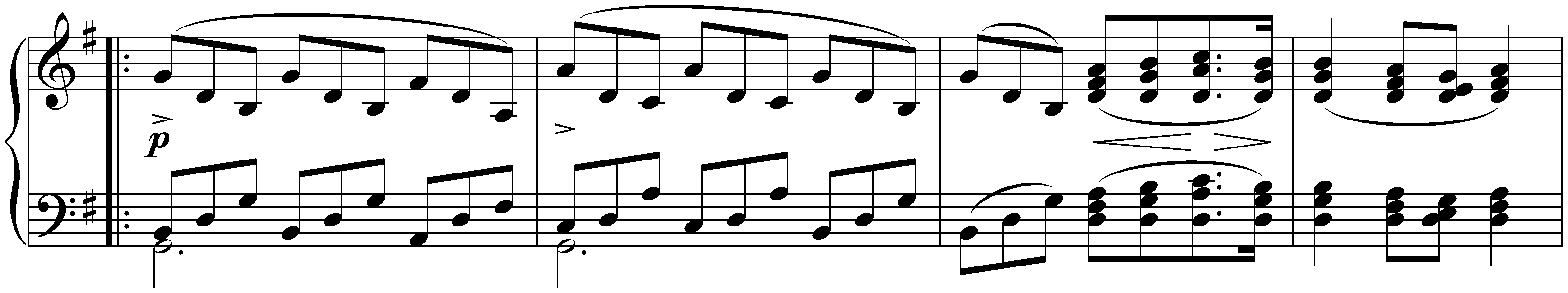 Six Moments musicaux, D 780; 1. C major