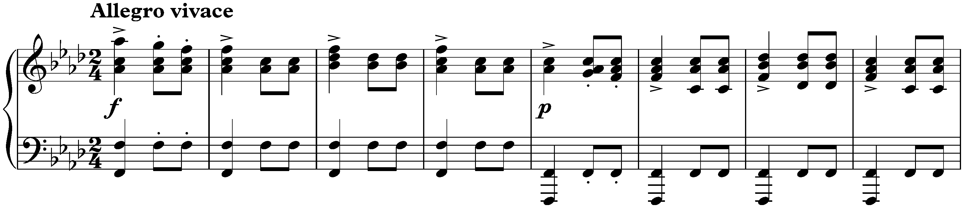 Six Moments musicaux, D 780; 5. F minor
