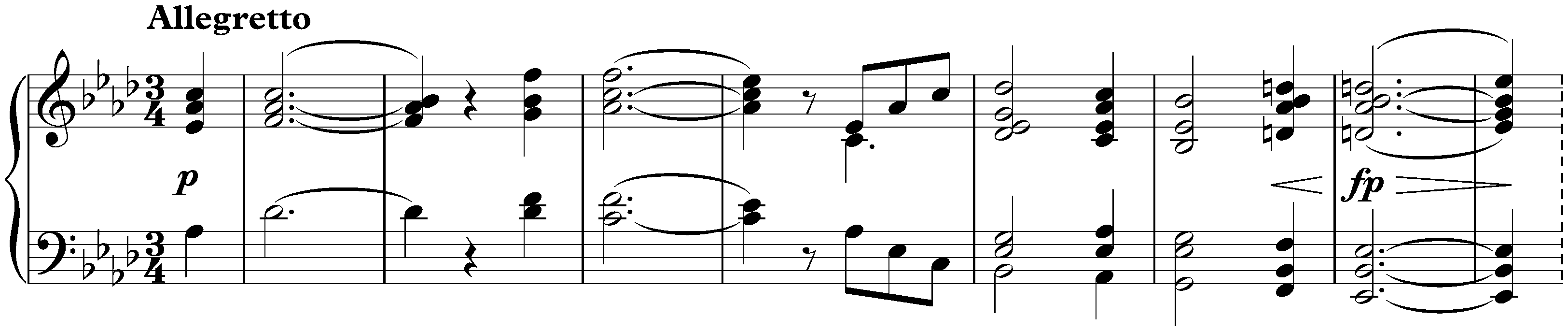 Six Moments musicaux, D 780; 6. A-flat major