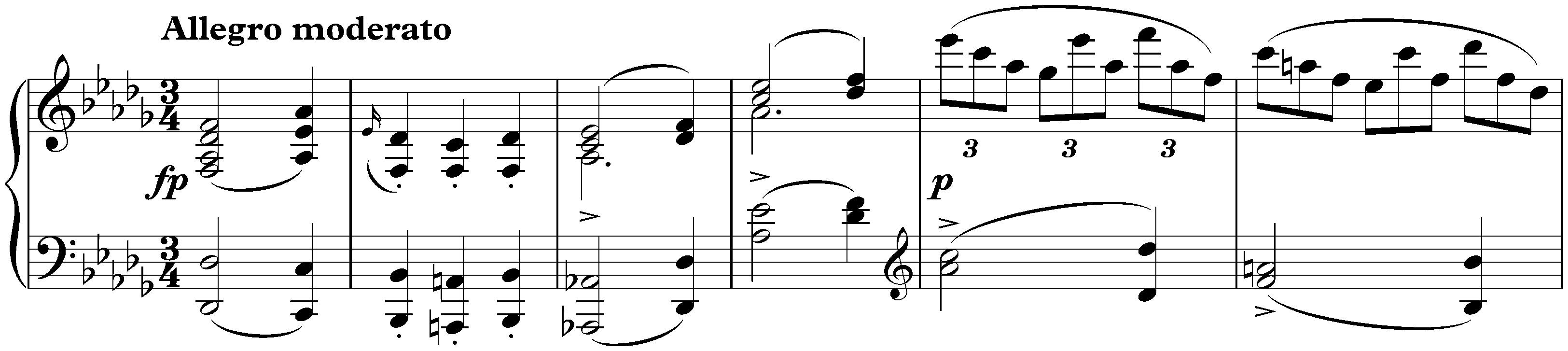 Two Scherzi, D 593; 2. D-flat major