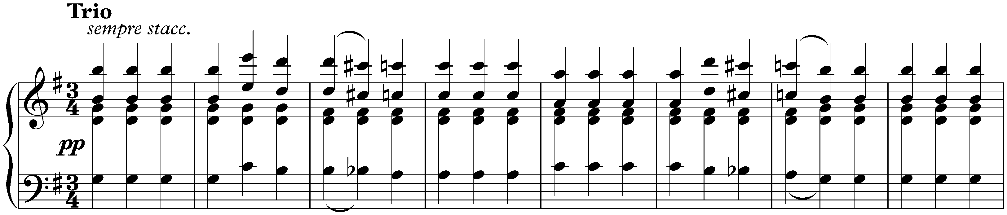 Sonata in E major, D 157; 3. Menuetto: Allegro vivace