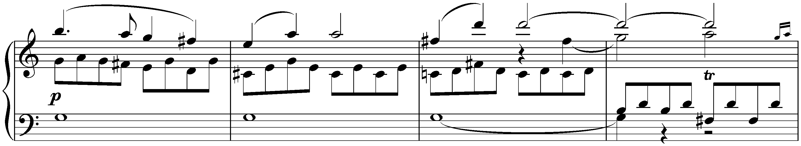 Sonata in C major, D 279; 1. Allegro moderato