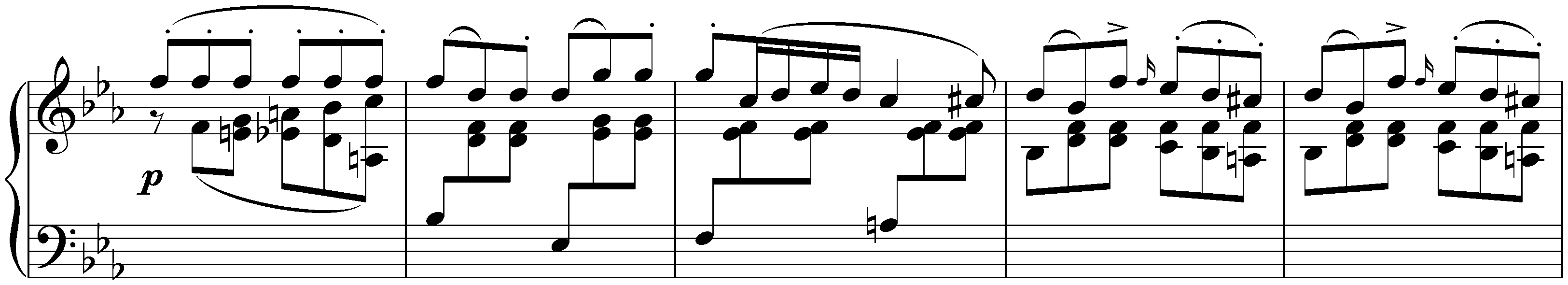 Sonata in A-flat major, D 557; 3. Allegro