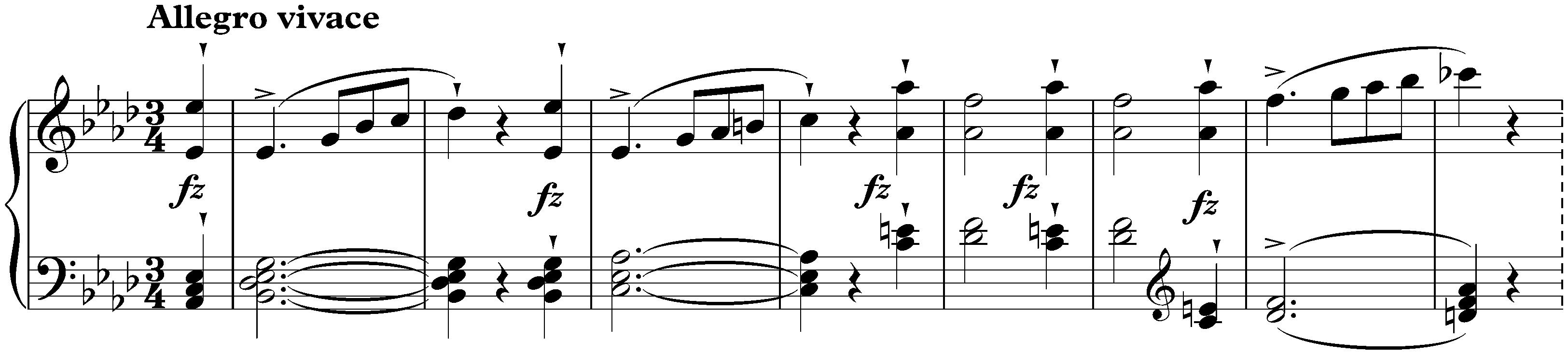 Sonata in E minor, D 566; 3. Scherzo: Allegro vivace