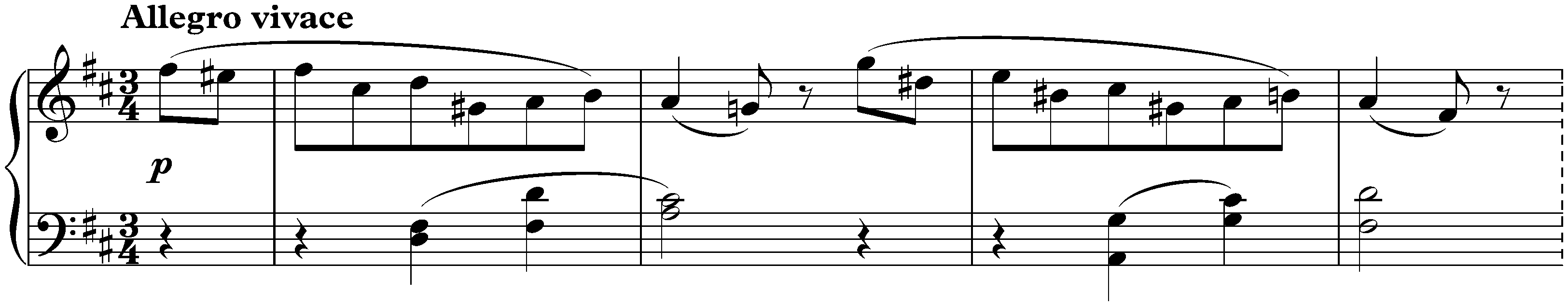 Scherzo in D major, D 570/1