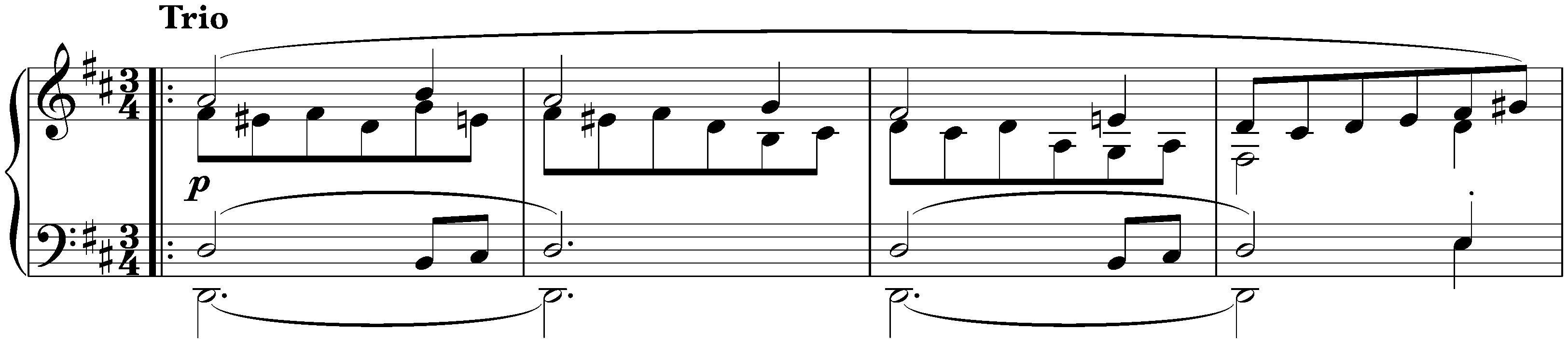 Sonata in B major, D 575; 3. Scherzo: Allegretto