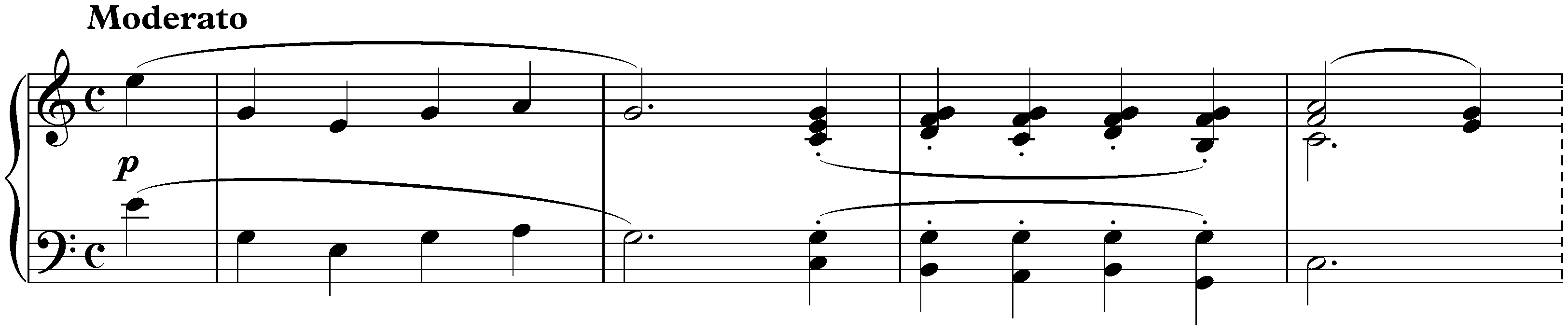 Sonata in C major, D 840; 1. Moderato