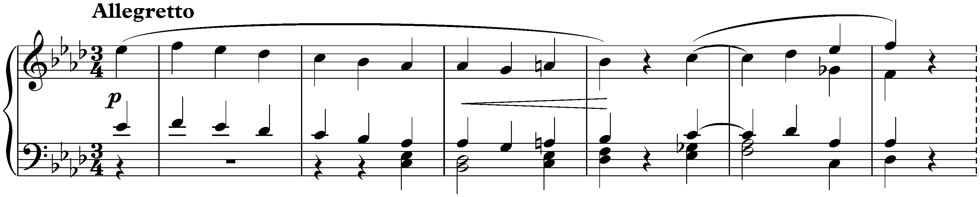Sonata in C major, D 840; 3. Menuetto: Allegretto