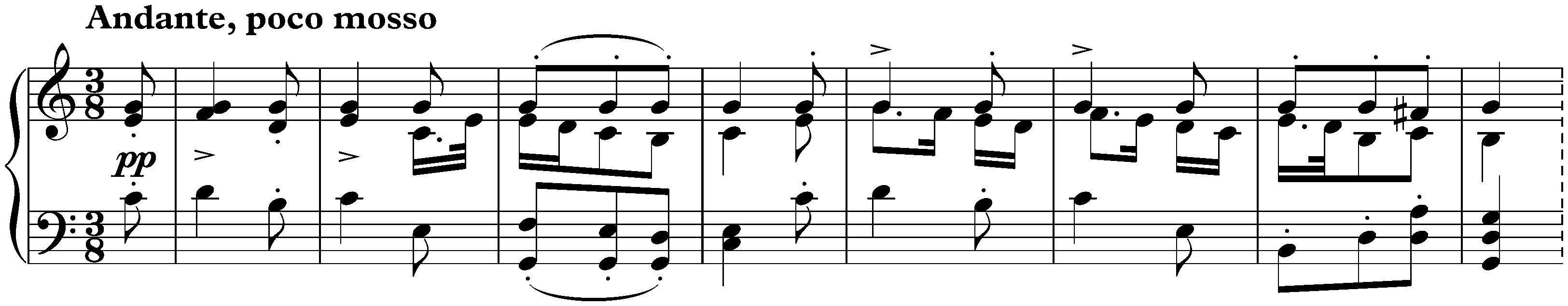 Sonata in A minor, D 845; 2. Andante, poco mosso