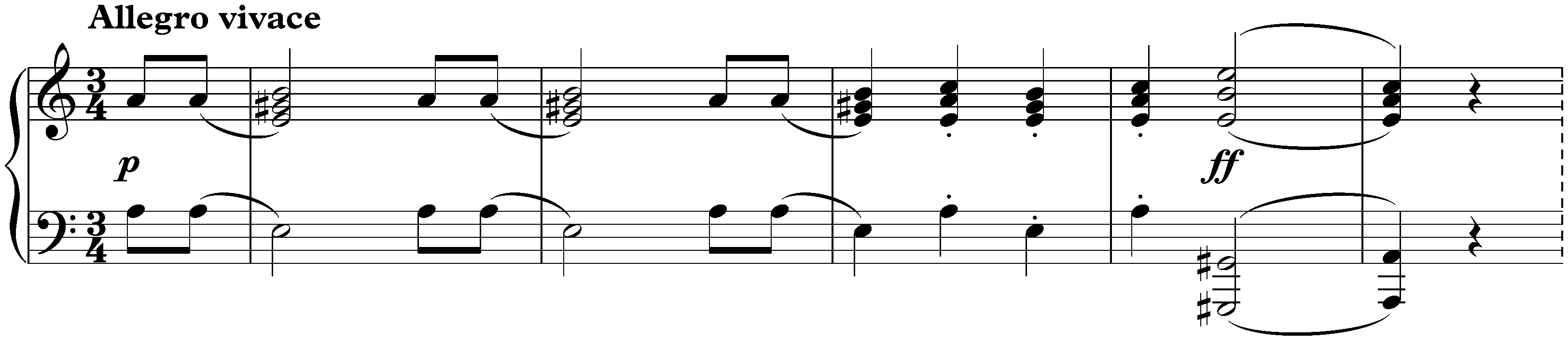 Sonata in A minor, D 845; 3. Scherzo: Allegro vivace
