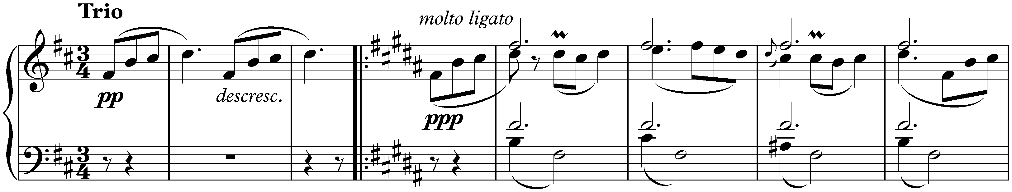 Sonata in G major, D 894; 3. Menuetto: Allegro moderato