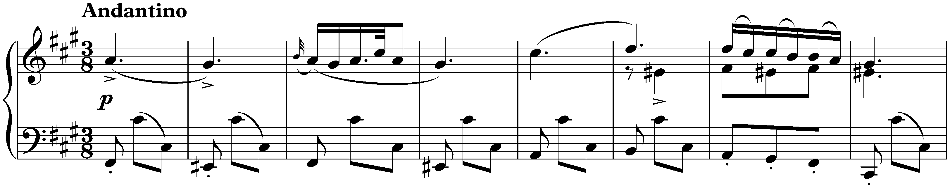 Sonata in A major, D 959; 2. Andantino