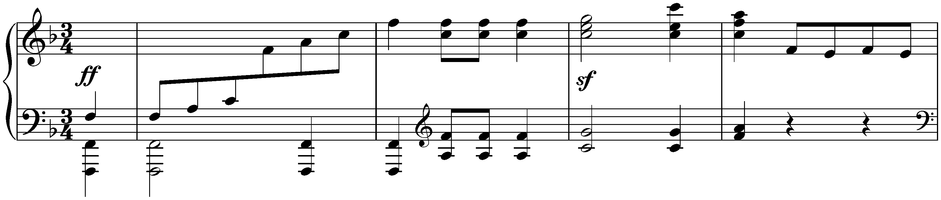 Twenty Waltzes, D 146; 5. F major