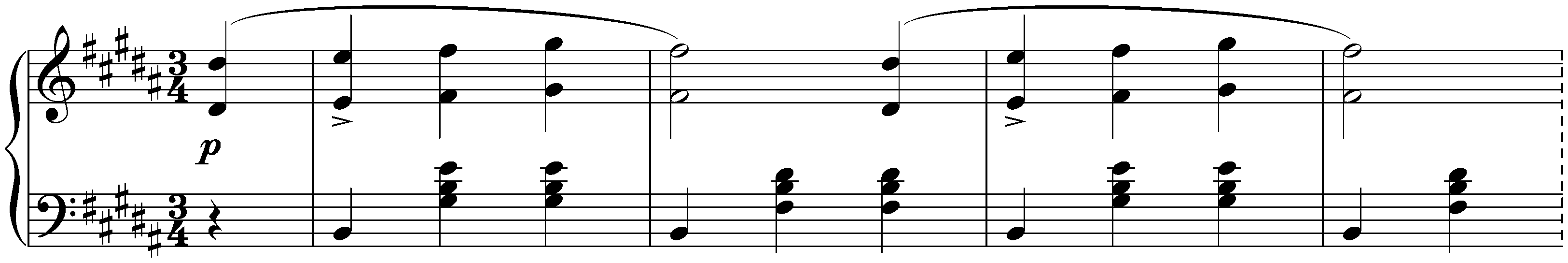 Twelve Waltzes, seventeen Ländler and nine Ecossaises, D 145; 11. Twelve Waltzes, no. 11 in B major