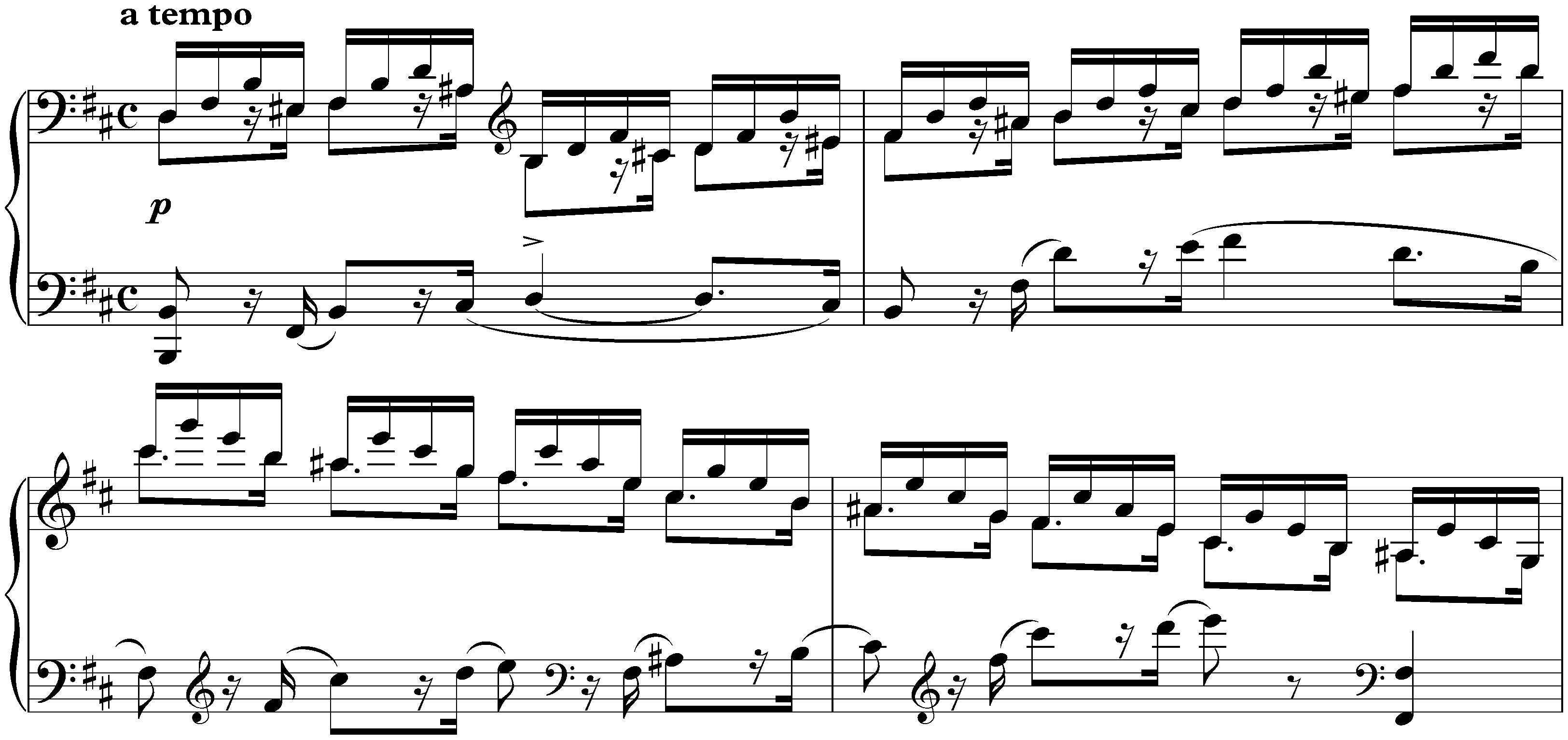 Allegro in B minor, op. 8