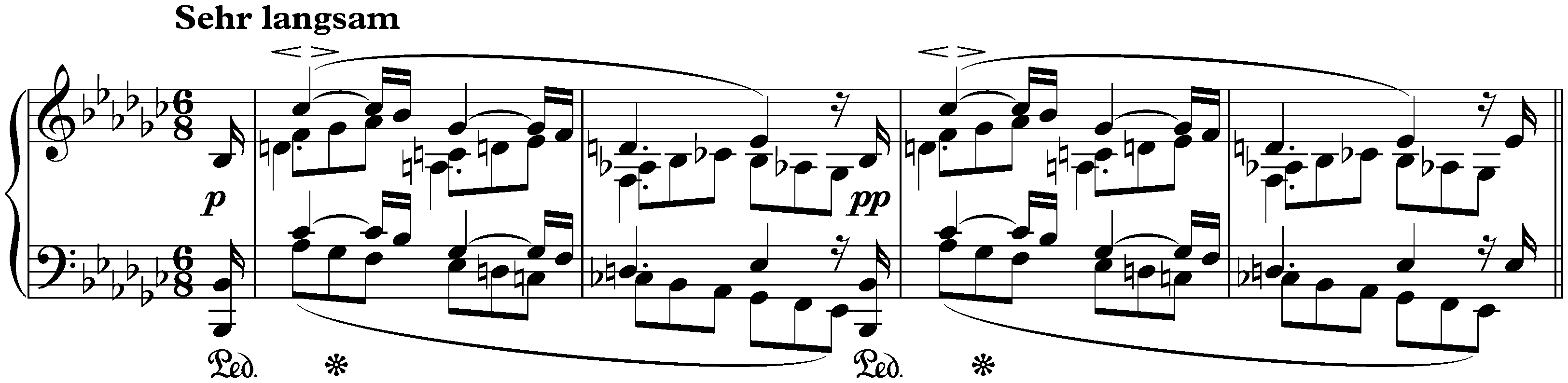 Bunte Blätter, op. 99; 7. Albumblätter, no. 4