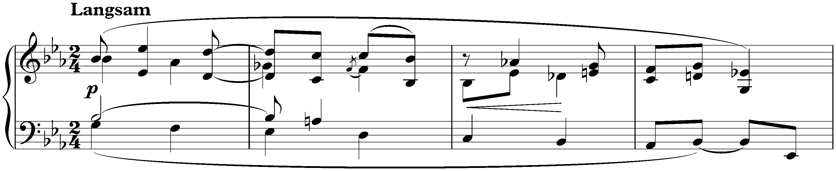 Bunte Blätter, op. 99; 8. Albumblätter, no. 5