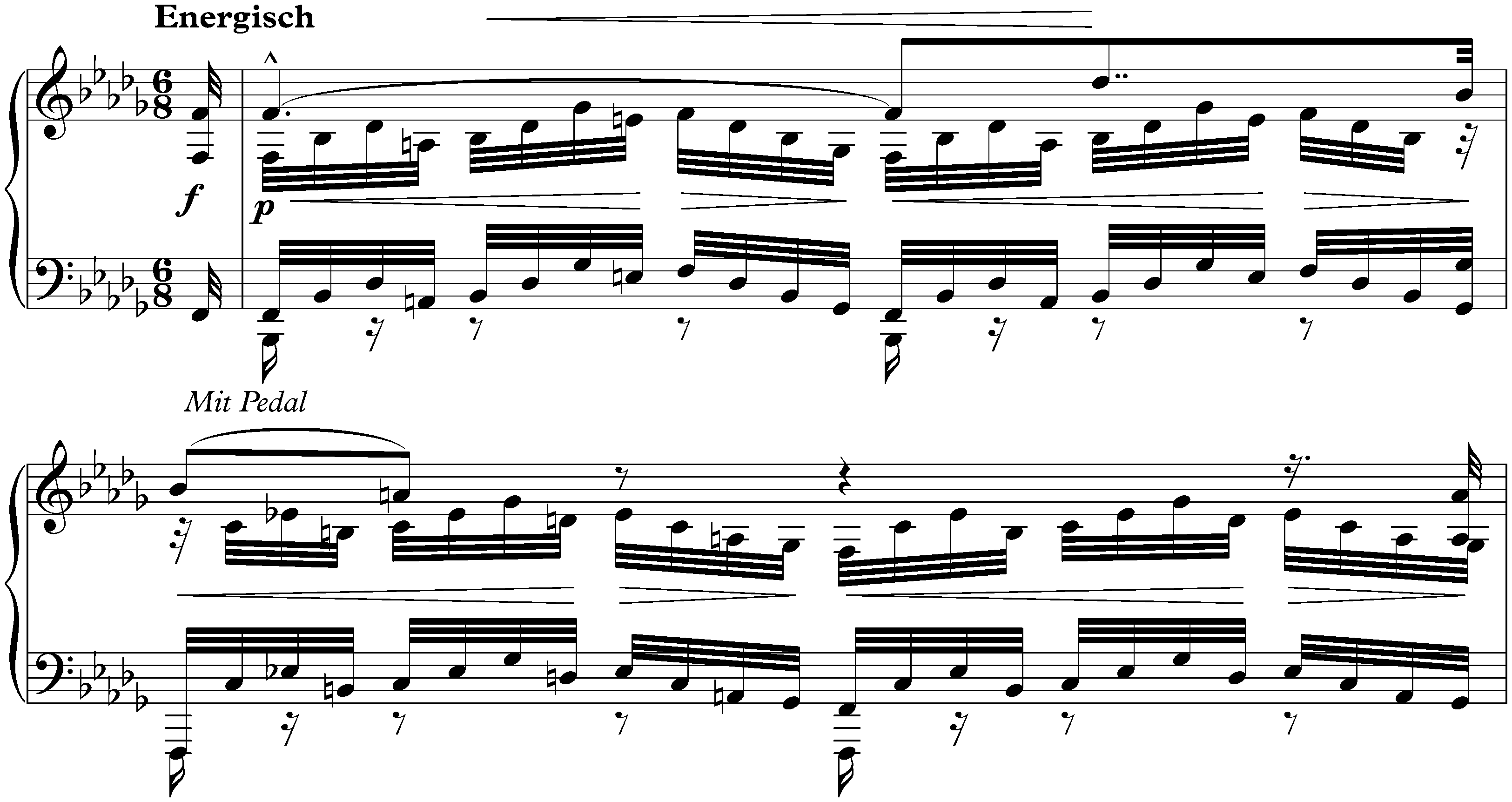 Bunte Blätter, op. 99; 10. Präludium