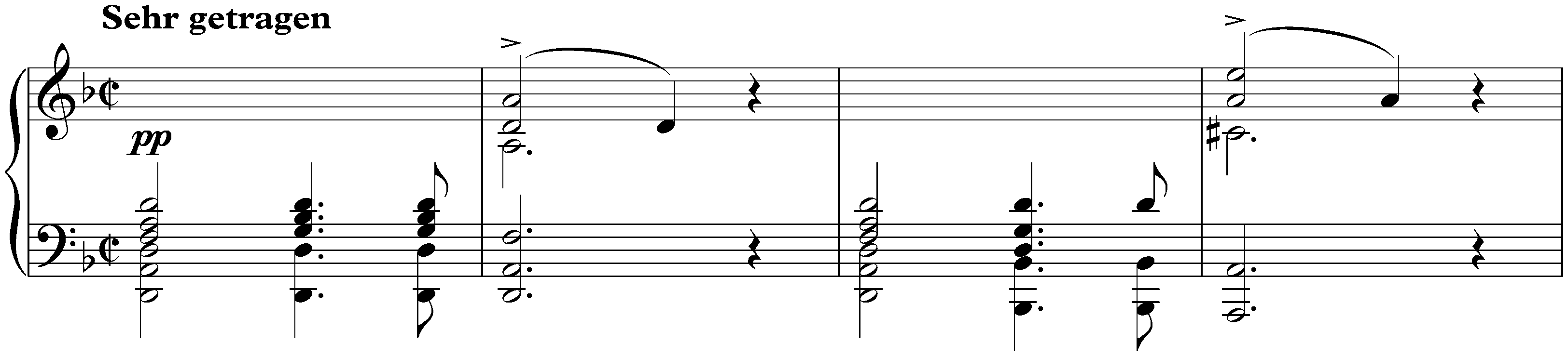 Bunte Blätter, op. 99; 11. Marsch