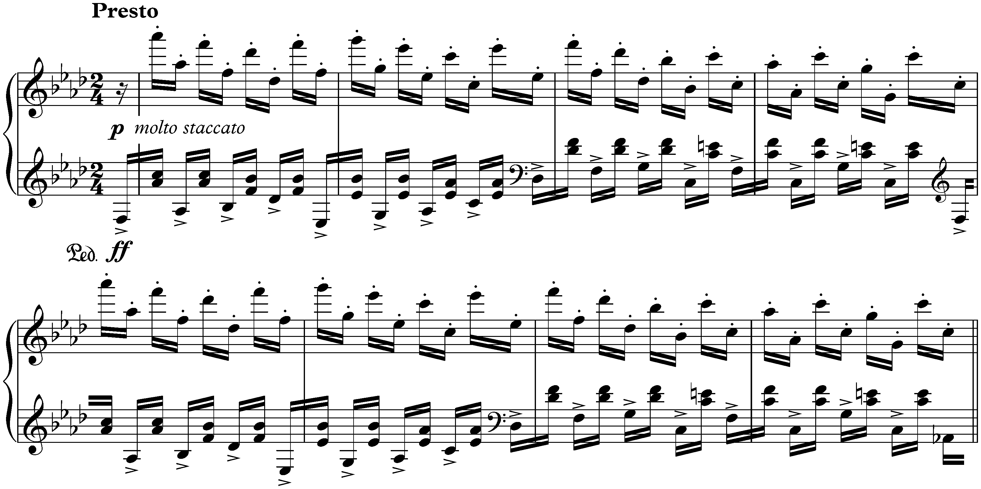 Carnaval, op. 9; 18. Paganini: Intermezzo