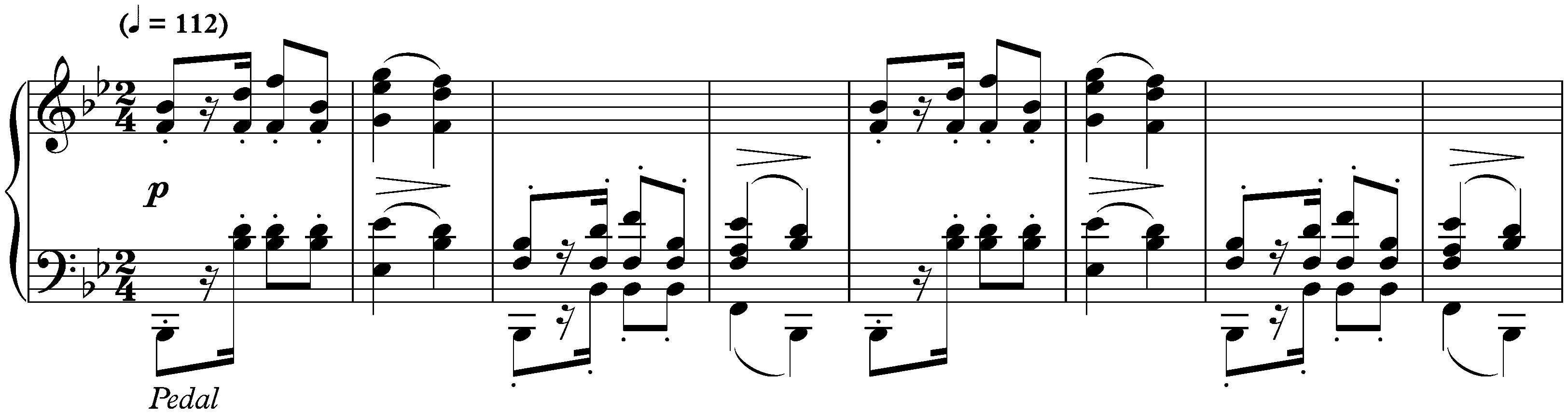 Faschingsschwank aus Wien, op. 26; 3. Scherzino