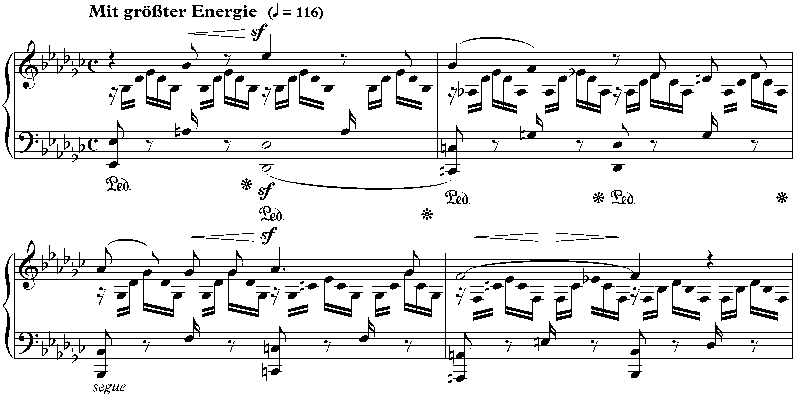 Faschingsschwank aus Wien, op. 26; 4. Intermezzo