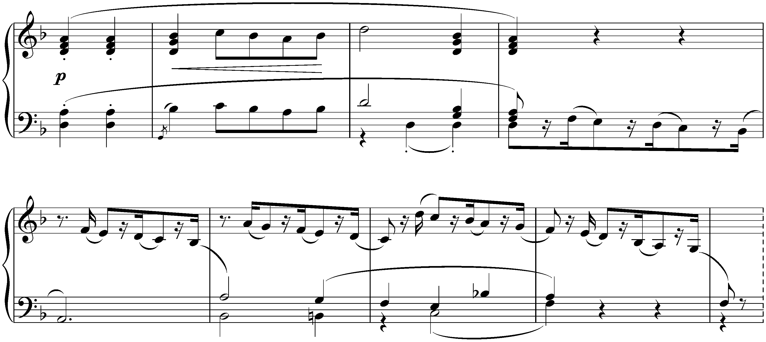 Scherzo, Gigue, Romanze und Fughette, op. 32; 1. Scherzo: Sehr markiert