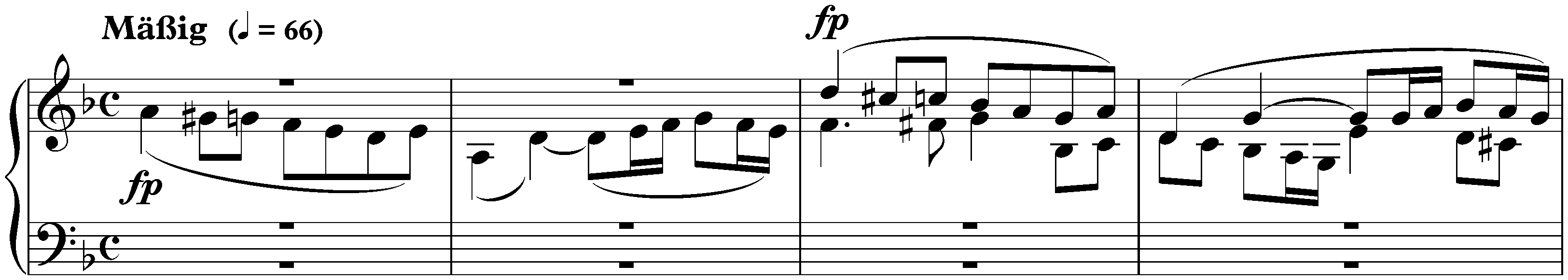 Sieben Stücke in Fughettenform, op. 126; 2. Mäßig