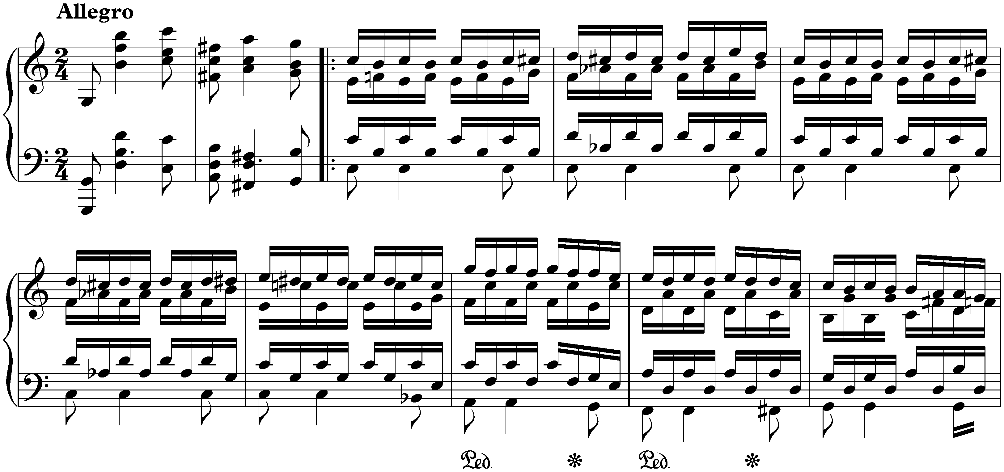 Toccata in C major, op. 7