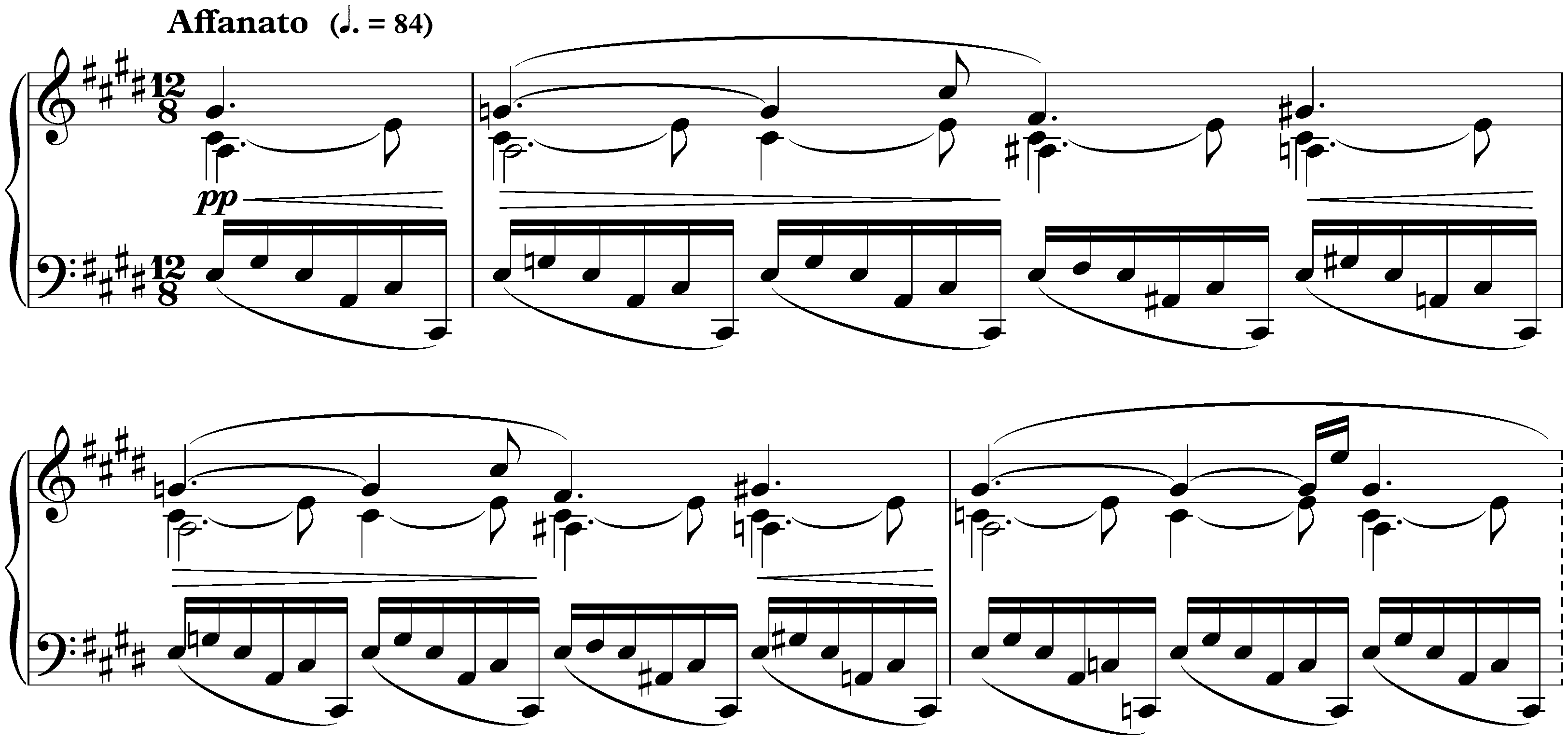 Huit Études, op. 42; 5. C-sharp minor