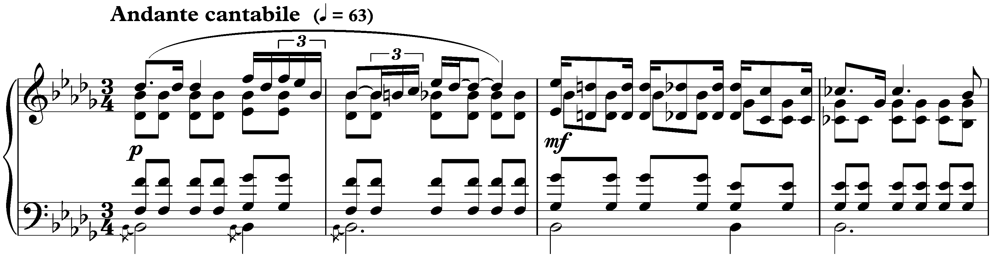 Douze Études, op. 8; 11. B-flat minor